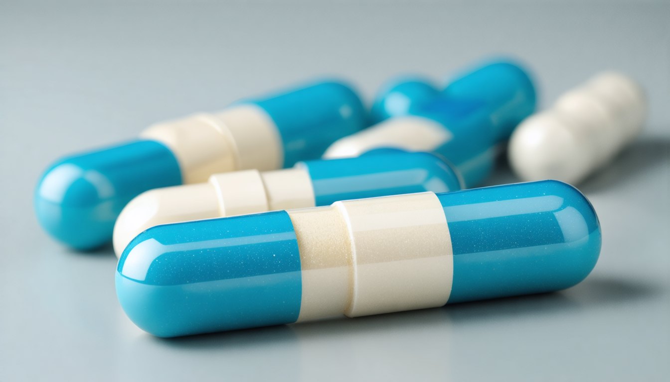 Doctor consulting a male patient about potency improvement supplements and erectile health in a clinical setting